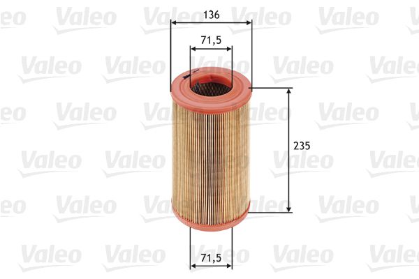 VALEO Gaisa filtrs 585622