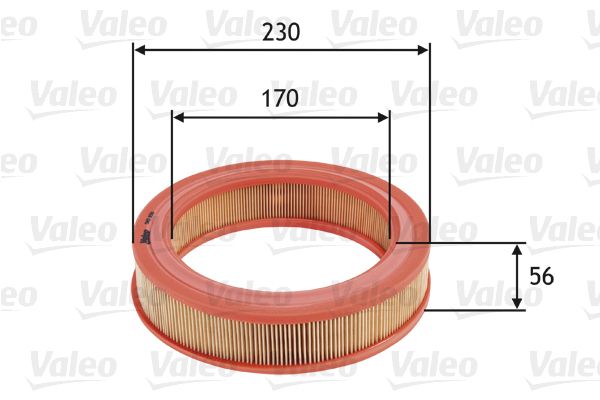 VALEO Gaisa filtrs 585650