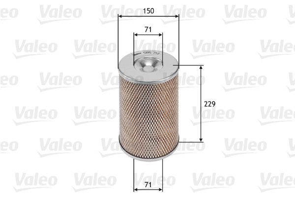 VALEO Воздушный фильтр 585712