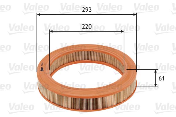 VALEO Воздушный фильтр 585727