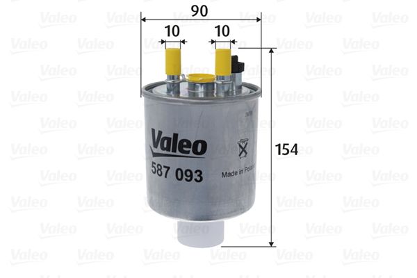 VALEO Топливный фильтр 587093