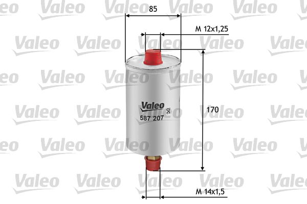 VALEO Топливный фильтр 587207