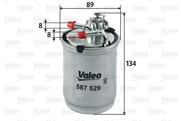 VALEO Топливный фильтр 587529