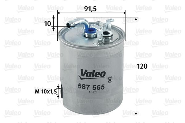 VALEO Топливный фильтр 587565