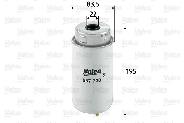 VALEO Топливный фильтр 587730