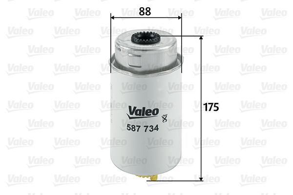 VALEO Топливный фильтр 587734