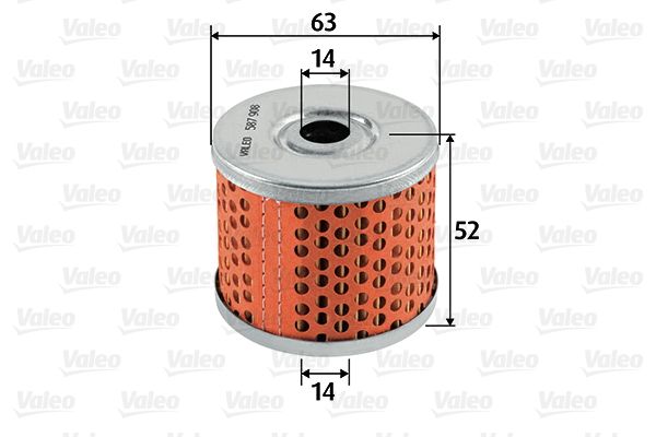 VALEO Топливный фильтр 587908