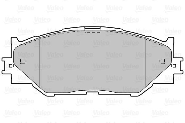 VALEO Комплект тормозных колодок, дисковый тормоз 601035