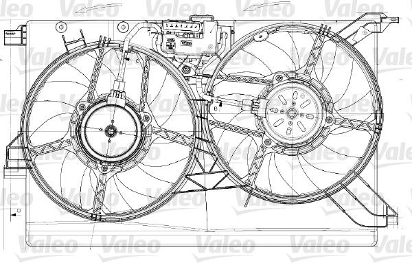 VALEO Ventilators, Motora dzesēšanas sistēma 696022