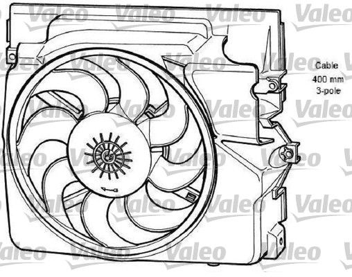 VALEO Ventilators, Motora dzesēšanas sistēma 696065