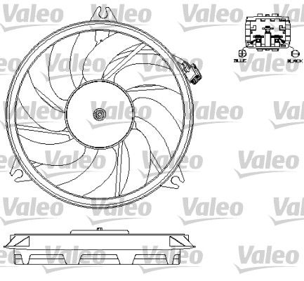 VALEO Ventilators, Motora dzesēšanas sistēma 696073