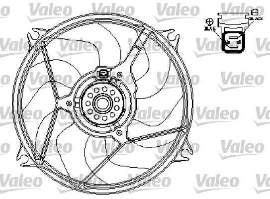 VALEO Ventilators, Motora dzesēšanas sistēma 696136