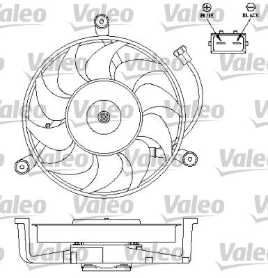 VALEO Ventilators, Motora dzesēšanas sistēma 696179