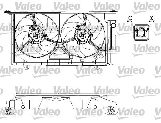 VALEO Ventilators, Motora dzesēšanas sistēma 696214