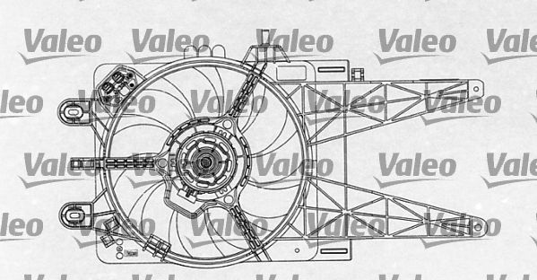 VALEO Ventilators, Motora dzesēšanas sistēma 698763