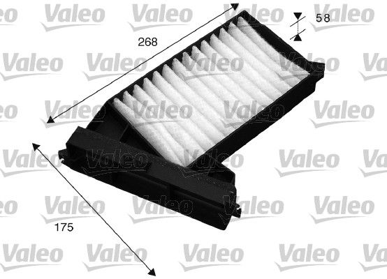 VALEO Filtrs, Salona telpas gaiss 715528