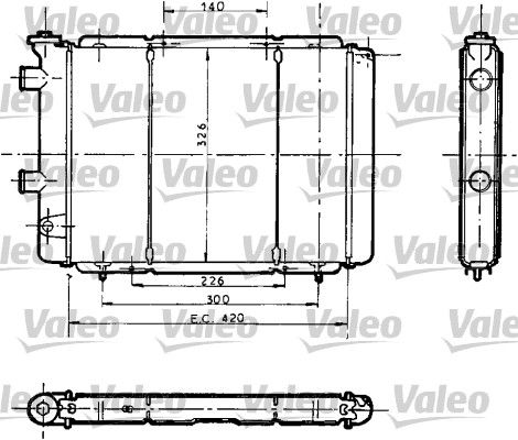 VALEO Radiators, Motora dzesēšanas sistēma 730012