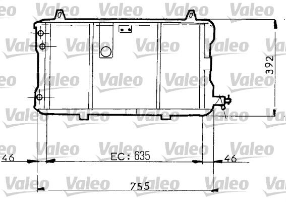 VALEO Radiators, Motora dzesēšanas sistēma 730025