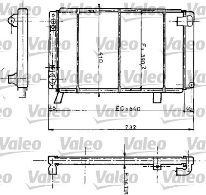 VALEO Radiators, Motora dzesēšanas sistēma 730069