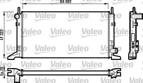 VALEO Radiators, Motora dzesēšanas sistēma 730117