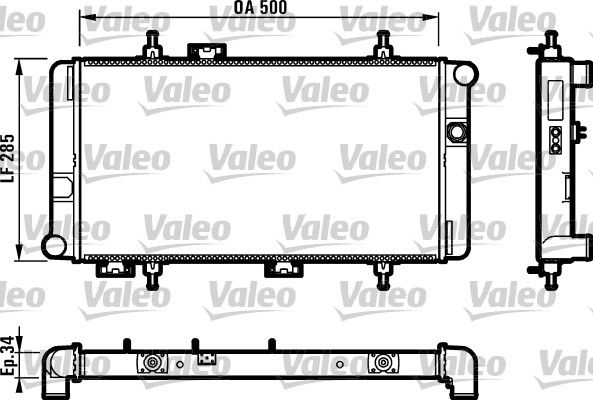 VALEO Radiators, Motora dzesēšanas sistēma 730175
