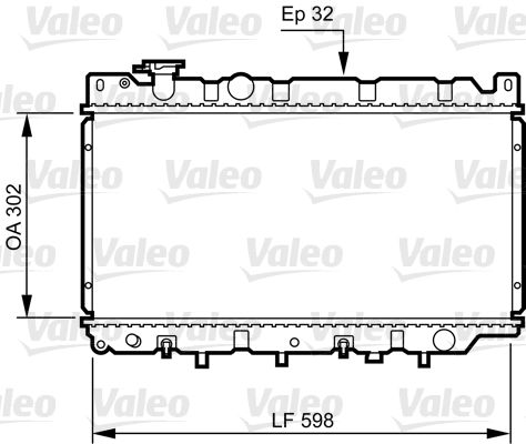 VALEO Radiators, Motora dzesēšanas sistēma 730241