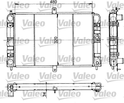 VALEO Radiators, Motora dzesēšanas sistēma 730317