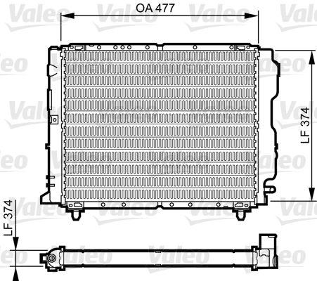 VALEO Radiators, Motora dzesēšanas sistēma 730319