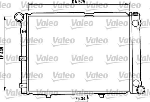 VALEO Radiators, Motora dzesēšanas sistēma 730344