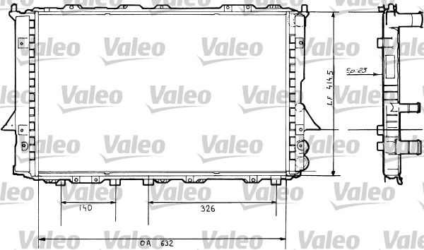 VALEO Radiators, Motora dzesēšanas sistēma 730360