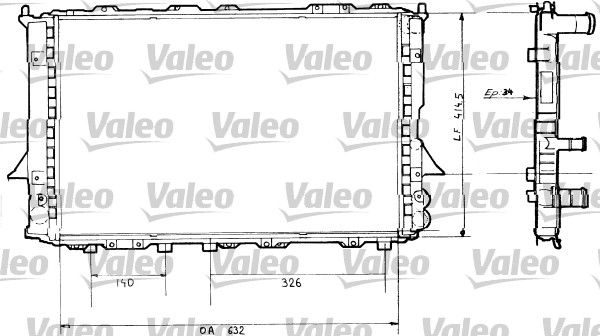 VALEO Radiators, Motora dzesēšanas sistēma 730362