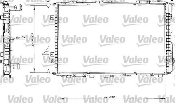 VALEO Radiators, Motora dzesēšanas sistēma 730363