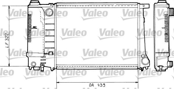 VALEO Radiators, Motora dzesēšanas sistēma 730365