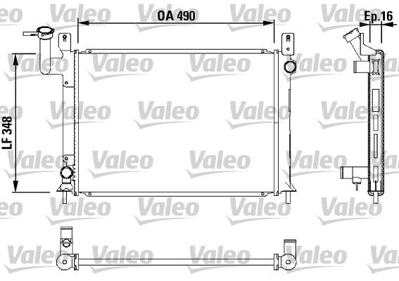 VALEO Radiators, Motora dzesēšanas sistēma 730406