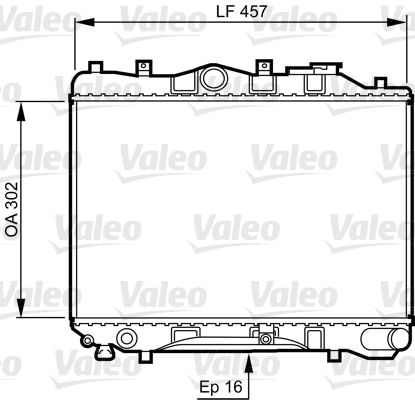 VALEO Radiators, Motora dzesēšanas sistēma 730436