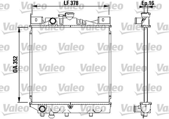 VALEO Radiators, Motora dzesēšanas sistēma 730456