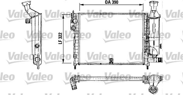 VALEO Radiators, Motora dzesēšanas sistēma 730491