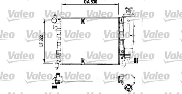 VALEO Radiators, Motora dzesēšanas sistēma 730515