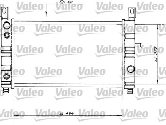 VALEO Radiators, Motora dzesēšanas sistēma 730559