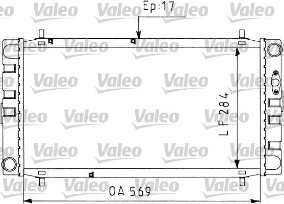 VALEO Radiators, Motora dzesēšanas sistēma 730578