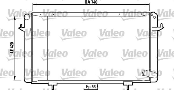 VALEO Radiators, Motora dzesēšanas sistēma 730588