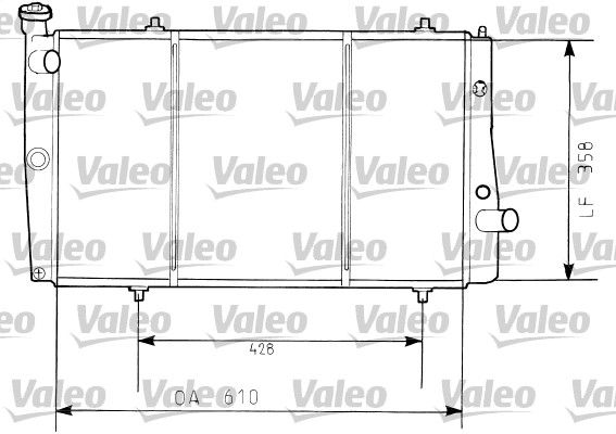 VALEO Radiators, Motora dzesēšanas sistēma 730634