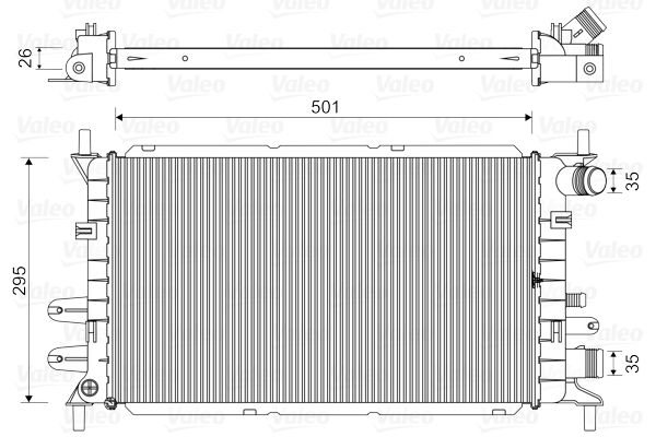 VALEO Radiators, Motora dzesēšanas sistēma 730859