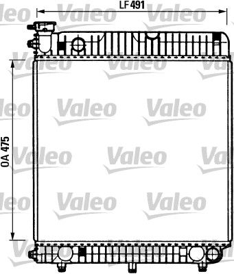 VALEO Radiators, Motora dzesēšanas sistēma 730883