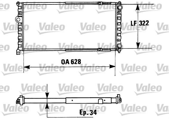 VALEO Radiators, Motora dzesēšanas sistēma 730945