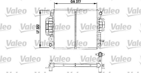 VALEO Radiators, Motora dzesēšanas sistēma 730952