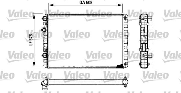 VALEO Radiators, Motora dzesēšanas sistēma 730954