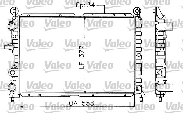 VALEO Radiators, Motora dzesēšanas sistēma 730963