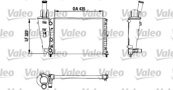 VALEO Radiators, Motora dzesēšanas sistēma 730976