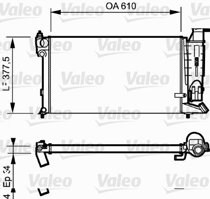 VALEO Radiators, Motora dzesēšanas sistēma 730984